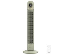 Cecotec Ventilador de torre EnergySilence 320 Max Skyline 40W, táctil y remoto 32" Retro Smart Green
