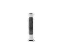 Cecotec Ventilador de Torre con Temporizador EnergySilence 6090 Skyline. 45 W, 30'' (76 cm) de Altura, Control Mecánico, Oscilante, Motor de Cobre, 3 Velocidades, Blanco