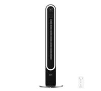 Cecotec Ventilador de Torre EnergySilence 9090 Skyline Smart Light de 42", 65 W, Luz LED, Pantalla LED táctil, Mando a distancia, 6 velocidades y 3 modos, Oscilación 150º, Temporizador