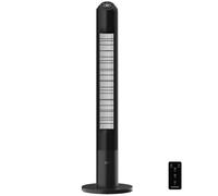 Cecotec Ventilador de Torre EnergySilence 9150 Skyline Smart Design de 46", 45 W, Pantalla LED táctil Mando a distancia, 3 Velocidades, 4 Modos, Temporizador 12h, Oscilación 70º