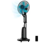 Cecotec Ventilador Nebulizador de Agua con Mando a Distancia EnergySilence 490 Freshessence. 90W, Diámetro 16", 5 Aspas, Depósito de 2,8L, Temporizador 7,5h, Indicador LED y Oscilación