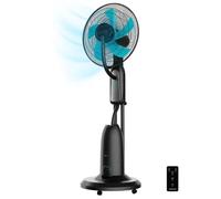 Cecotec Ventilador Nebulizador de Agua con Mando a Distancia EnergySilence 490 Freshessence. 90W, Diámetro 16", 5 Aspas, Depósito de 2,8L, Temporizador 7,5h, Indicador LED y Oscilación