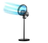 Cecotec TotalPure 2in1 MoonStyle Ventilador de Pie Bladeless con Purificador 35W Negro