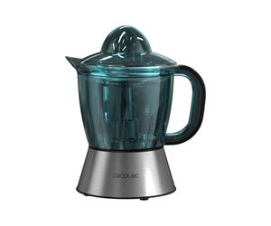 Cecotec - Zitra prensa de cítricos eléctricos 1 L 60 W Acero inoxidable