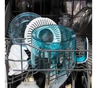 Cecotec Exprimidor Naranjas Eléctrico ZitrusEasy Basic. 40 W, Tambor de 1 litro BPA Free, Doble sentido de giro, Doble cono, Cubierta antipolvo, Color azul/blanco