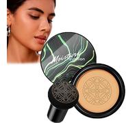 Cedar And Ash, Honey & Pine Face Moisture Air Cushion CC Cream, Honey And Pine Makeup, Cushion Make Up Long-Lasting Nude Makeup Even Skin Tone For All Skin Types (05#WHEAT-COLORED)