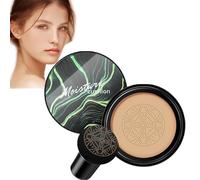 Cedar And Ash, Honey & Pine Face Moisture Air Cushion CC Cream, Honey And Pine Makeup, Cushion Make Up Long-Lasting Nude Makeup Even Skin Tone For All Skin Types (03# BRUNET BROWN)
