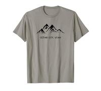 Cedar City, Utah Retro Souvenir Turismo Viaje Camiseta