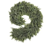 Cedar Garland 6 pies Decoración de Navidad Real Touch Pine Genland para la Mesa de Navidad Muro de la Pared del Manto al Aire Libre