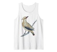 Cedar Waxwing Bird Hermosa Ornitología Camiseta sin Mangas