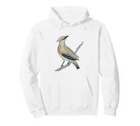 Cedar Waxwing Bird Hermosa Ornitología Sudadera con Capucha