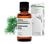Cedro del Atlas BIO (Cedrus atlantica) - 30 mL - Aceite Esencial Quimiotipado y Certificado AB/Cosmos - Aroma Labs
