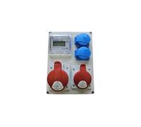 CEE 32A 16A 2x230V Cuadro eléctrico con contador 98H-1