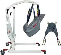 CEEBUS Arnés Elevación Paciente Cuerpo Completo, Grúa de Paciente, Eslinga De Elevación con Accesorios De Bucle,para Posicionamiento Y Elevación De La Cama,Enfermería, Cuidador No Incluye grua