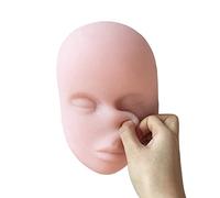 CEEBUS Entrenamiento por inyección Práctica de Formación Modelo de la Cabeza de Silicona Maniquí Facial Formación Pad, para la Práctica de Formación de Estudiantes de Medicina, Esteticista