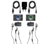 Ceecoach Comunicación y interfono Bluetooth para equitación, Deportes de Invierno, Industria, Color Negro