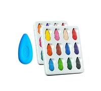 Ceeyoll 24 Piezas Ceras de Colores para Niños, Ceras de Colores, Ceras Bebe, Hecho de Cera Natural, No es Fácil de Romper, Pinturas Bebe, Crayones para Pintura Infantil