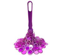 Ceeyoll Bingo MagnéTico, Kit De Bingo MagnéTico,Palos De Bingo MagnéTico,Barra De Bingo MagnéTica,Fichas De Bingo MagnéTicas,Utilizado para Juegos Familiares E InteraccióN Entre Padres (Púrpura)