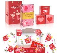 Ceeyoll Caja de Regalo Sorpresa,10 Cajas de Regalo Sorprea Explosión Viene con 1 bolsa de regao sorpresa adecuada.,Caja de Regalo Plegable,Caj Sorpresa Emergente Usar Como Regalo de Cumpleaños.