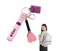 Ceeyoll Llavero Blackpink, llavero lindo rosa, porta llavero Blackpink, llaver Blackpink, accesorios de concierto Blackpin accesorios rosa blackpink fan bag Blackpin.