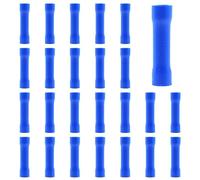 CEEYSEE 100 unidades de conectores de cable a tope - aislados de PVC - para cable de 1,5 - 2,5 mm² (azul/DPTL)