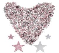 CEEYSEE Confeti de estrellas con purpurina de 60 g/2.1 pulgadas, estrellas de papel metálico de 6/10 mm, confeti de mesa con estrellas holográficas para fiestas, bodas, decoraciones de cumpleaños (oro