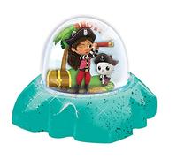Cefa Toys - Bolas de Nieve La Casa de Muñecas de Gabby, Incluye 2 Cúpulas, 2 Bases Transparentes, Arcilla y Diseños para Crear y Decorar, Apto para Niños A Partir de 6 Años