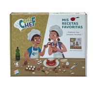 Cefa Toys - Cefa Chef, Mis Recetas Favoritas, Set de Cocina Infantil, Recetas y Experiencias Culinarias, Método de Aprendizaje Seguro y Divertido, A Partir de 6 Años