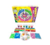Cefa Toys - Crayola Silly Scents Mega Pack Multiactividades 4 en 1-29 Componentes - Slime - Plastilina Aromática - Arena Mágica - Desarrollo de Creatividad Apto para Niños de 3+ años