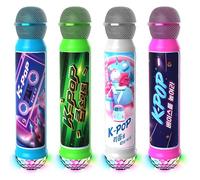 Cefa Toys Echo Party Mic iDance,Micrófono Karaoke Bluetooth Portátil con Altavoz 10W,Mezclador Control Eco,Luces LED,Batería Recarg 1200 mAh,Compatible Youtube, Smartphone yTablet. Colores Surtidos