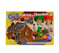 CEFA Toys - Fábrica de Chocolate, Kit CREA Figuras y Piruletas de Chocolate | Moldes de huevos, flores, trenzas y piruletas, guía de recetas incluida, no incluye alimentos