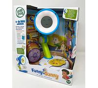 Cefa Toys nteractiva, Cuentahistorias en Forma de Lámpara, Color Azul y Blanco Apto para Niños a Partir de 3 años, (915) + Duracell Optimum Pilas AA (Pack de 8)