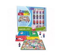Cefa Toys- PARCHIS & OCA Peppa Pig Juguete, Multicolor, único (88325)