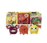 Cefa Toys - Peluches Aromatizados Foodibles - Dulces y Suaves - 6 Modelos Surtidos - Aromas Frutales y Formas de Animalitos - Ideal para Niños a Partir de 3 Años