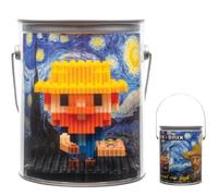 Cefa Toys- Pix Brix Pixel art Bote Van Gogh 482 Piezas,Juguete construcciones Horizontal,Vertical,Diagonal,CREA mosaicos,Figuras 2D,3D, Compatible con Otras Marcas,Niños a Partir de 6 años.