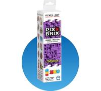 Cefa Toys- PIX BRIX Pixel Art Set 500 Piezas PURPURAS Gama Media, Color (57004)