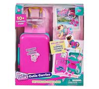 Cefa Toys - Real Littles Mini Conjunto de Viaje Cutie Carries, Mini Juego de Maleta con Ruedas, Transportín y Perro de Juguete, Apto para Niñas a Partir de 6 Años