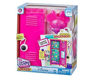 Cefa Toys - Real Littles Mini Taquilla Disney, Taquilla Pequeña de Disney con Mochila de Minnie, Candado y Pegatinas, Apta para Niñas a Partir de 6 Años