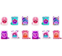 Cefa Toys Real Littles Mochilas Coleccionables Liquid Charms con 6 Mini Accesorios de papeleria Reales, Incluye mosqueton. 6 Modelos Diferentes Surtidos. Apto para niños a Partir de +6 Años