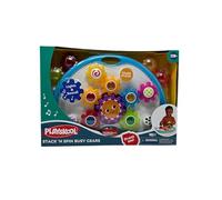 Cefa Toys - Ruedas Encajables Rueda y Gira Playskool, Juguete de Arrastre, con Engranajes Intercambiables, Luces y Sonidos, Fomenta las Habilidades Motoras y la Creatividad, A partir de 12 Meses