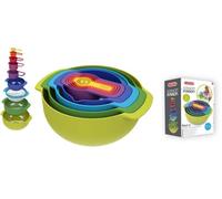 Cefa Toys Set de nueve cuencos medidores apilables Joseph Nest.