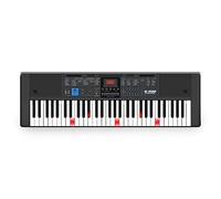 Cefa Toys - Teclado Electrónico Luminoso Multifunción 61 Teclas, Incluye Hasta 43 Canciones de Piano, 20 Tonos, 30 Estilos, Mezclador y Ritmos de Fondo
