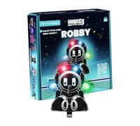 Cefa Toys - Wacky Robot Robby, Juguete Educativo STEM, Construcción de Robot Interactivo, Aporta Conocimientos de Electrónica, Estimula la Resolución de Problemas y la Lógica, A Partir de 7 Años