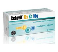 Cefak Cefavit D3 K2 Magnesio 60 cápsulas