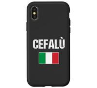 Cefalù Italia Italiana Bandera Italia Cefalù Carcasa para iPhone X/XS