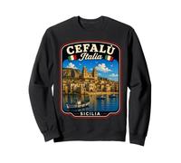 Cefalú Sicilia Vacaciones a Cefalú Viaje Familiar Cefalú Coincidencia Sudadera