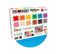 Cefa Toys PIX BRIX PIXEL ART CONTAINER 6000 PIEZAS COLORES SURTIDOS GAMA MEDIA, Pequeño