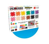Cefa Toys PIX BRIX PIXEL ART SET 3000 PIEZAS COLORES SURTIDOS GAMA MEDIA, Pequeño