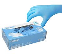 CEGASA Guantes 100% Nitrilo 100 Unidades XL