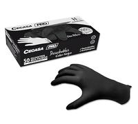 cegasa GUANTES NITRILO NEGRO PRO S/P TALLA P (9-9½) C-50